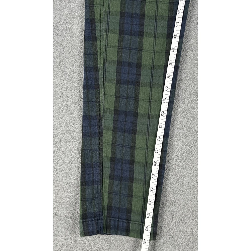 Levis Pants Mens 32x32 Green Blue XX Chino Taper Blackwatch Tartan Plaid READ - Picture 5 of 10